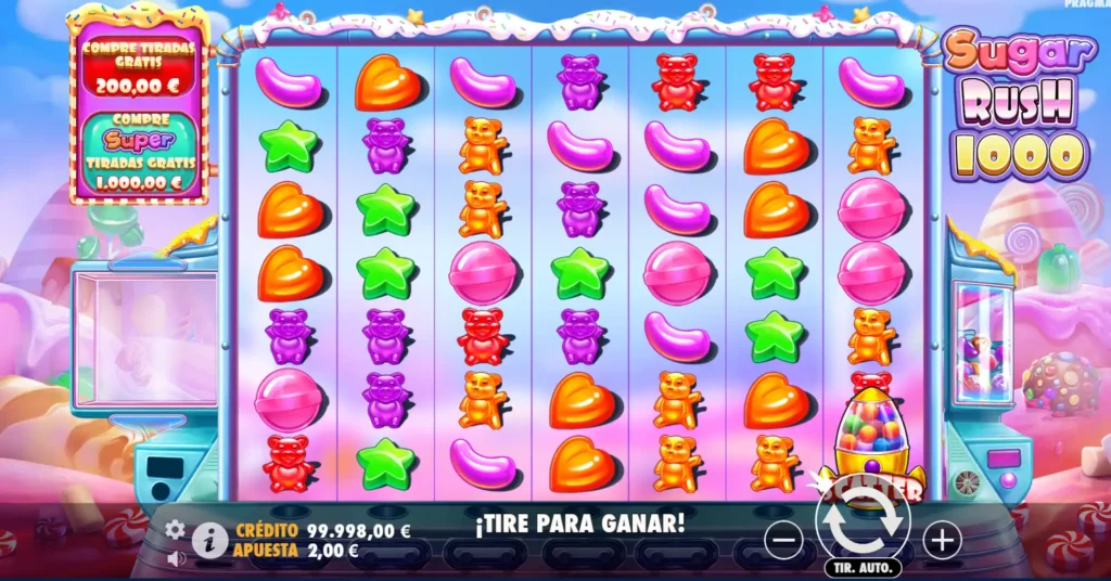 Emoción dulce en Sugar Rush 1000: favorita entre los jugadores argentinos.